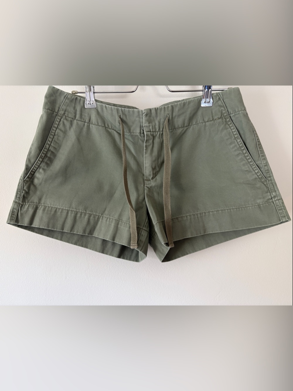 GAP Olive Green Women's Casual Drawstring Shorts